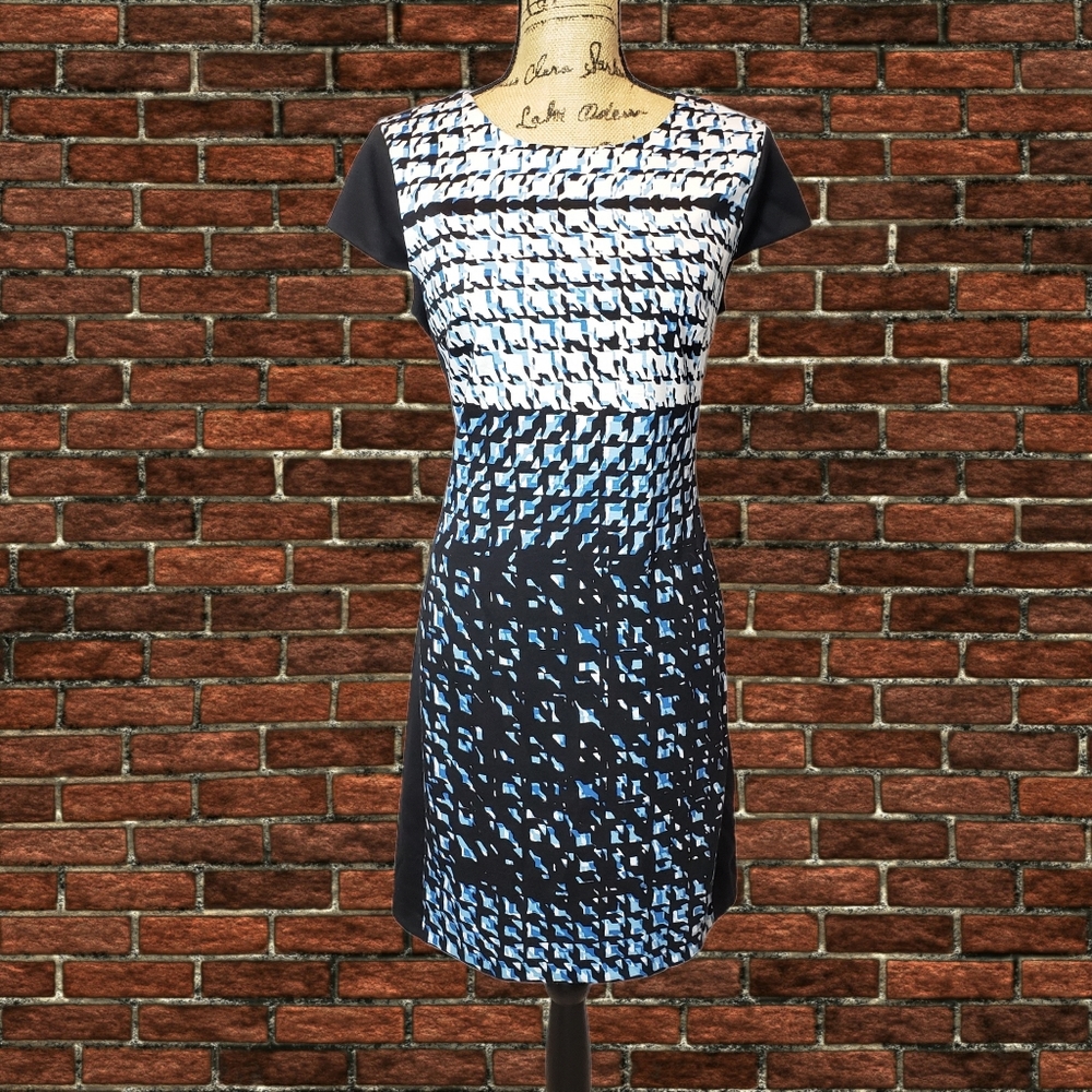 NY&Co Slimming Colorblock Midi Dress